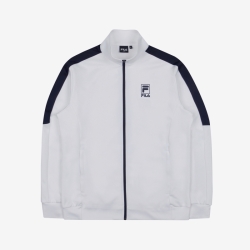 Fila Basic Track Top - Miesten Liivit - Valkoinen | FI-66739